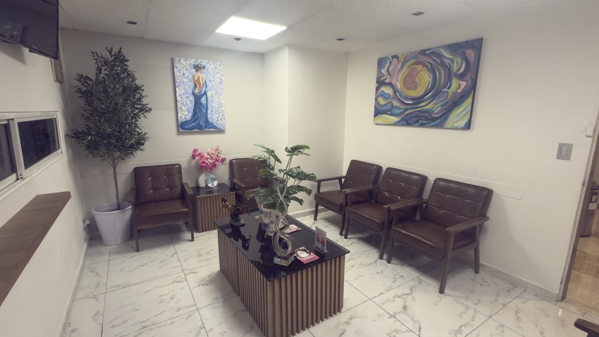 Sala de espera del consultorio
