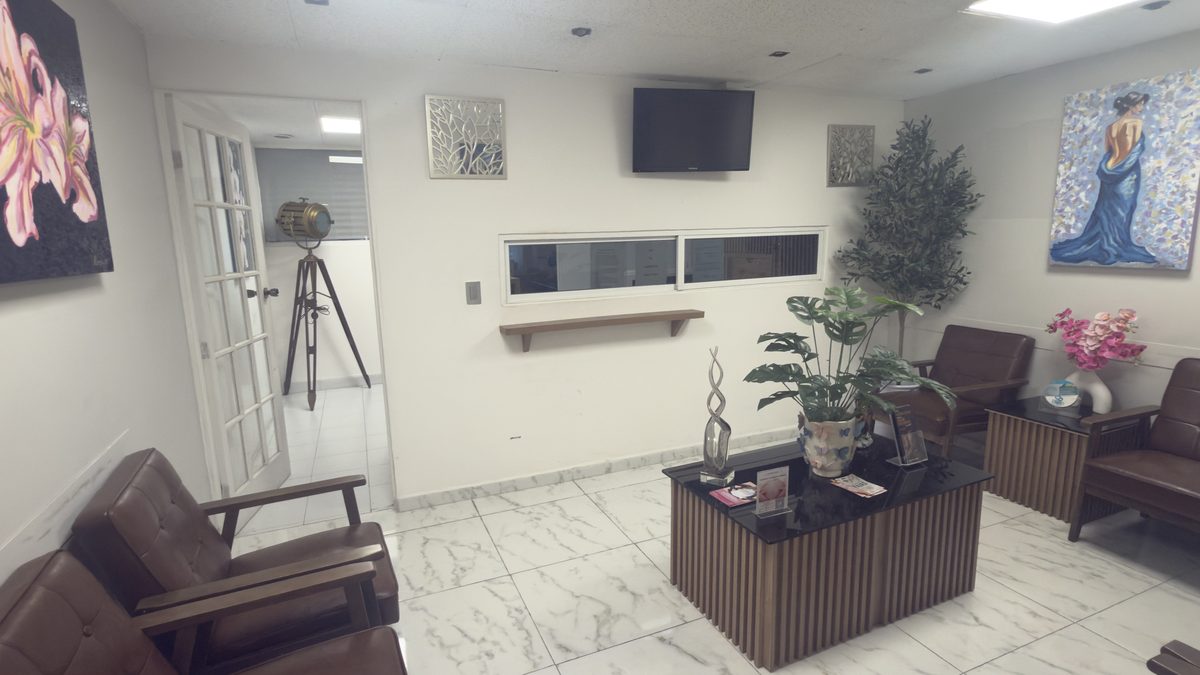 Recepci&oacute;n del consultorio